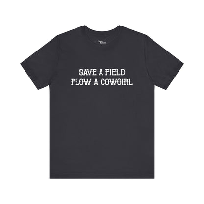 Save A Field Short Sleeve Tee