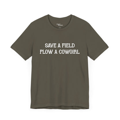 Save A Field Short Sleeve Tee